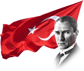 Türk bayrağı ve Atatürk